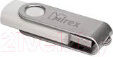 Изображение товара USB flash накопитель Mirex Swivel White 64Gb (13600-FMUSWT64)