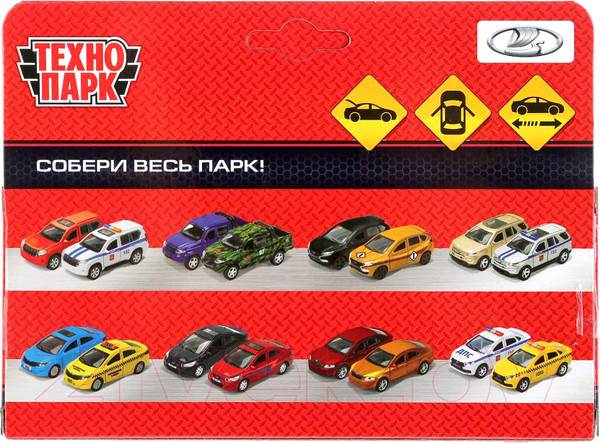 Изображение товара Автомобиль игрушечный Технопарк Lada Xray. Полиция / XRAY-12POL-WH