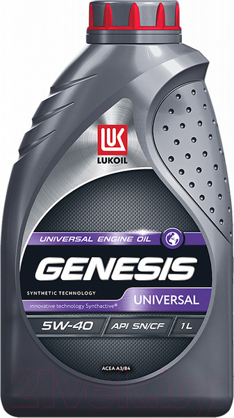 Изображение товара Моторное масло Лукойл Genesis Universal 5W40 / 3148630 (1л)