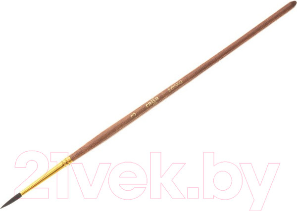 Изображение товара Кисть для рисования ГАММА Белка №3 / 280618.01.03