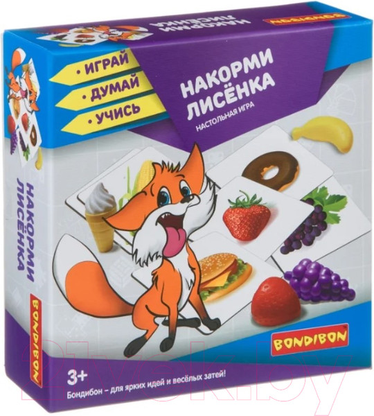 Изображение товара Настольная игра Bondibon Накорми лисёнка / ВВ4252