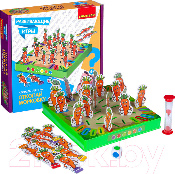 Изображение товара Развивающая игра Bondibon Откопай морковку / ВВ4473