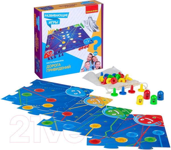 Изображение товара Развивающая игра Bondibon Дорога приведений / ВВ4475