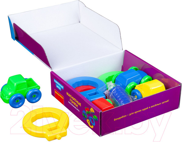 Изображение товара Развивающая игра Bondibon Магнитыне гонки / ВВ4478