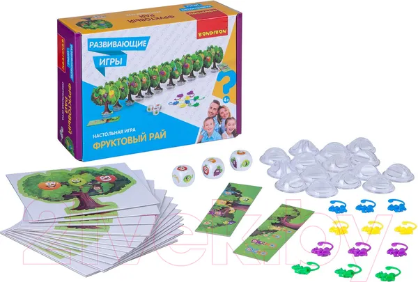 Изображение товара Развивающая игра Bondibon Фруктовый рай / ВВ4507