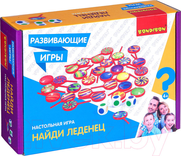 Изображение товара Развивающая игра Bondibon Найди леденец / ВВ4508