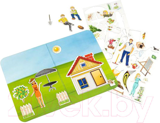 Изображение товара Кукольный театр Bondibon Магнитный театр. Наша дача / ВВ4410