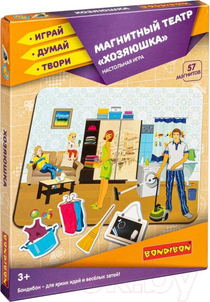 Изображение товара Кукольный театр Bondibon Магнитный театр. Хозяюшка / ВВ4411