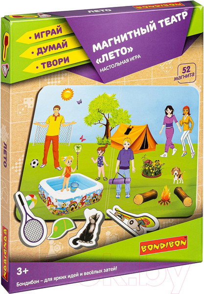 Изображение товара Кукольный театр Bondibon Магнитный театр. Лето / ВВ4413