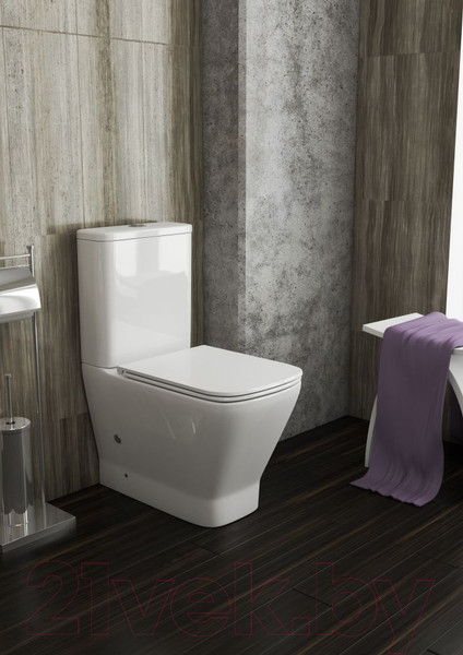 Изображение товара Унитаз напольный OWL 1975 Gap Ruta-G OWLT200901 (с сиденьем DP микролифт)