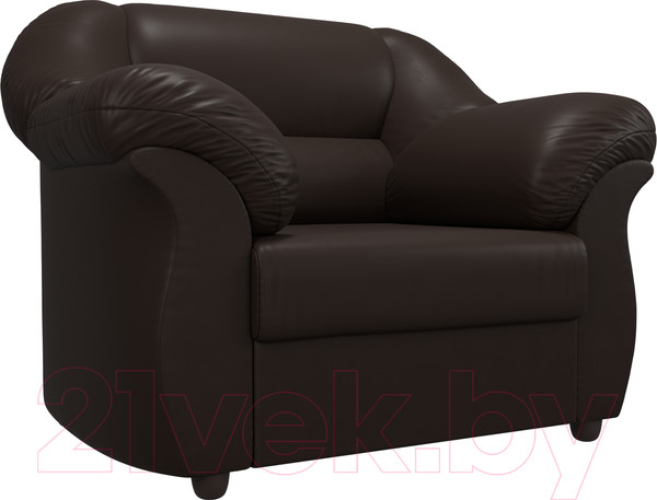 Изображение товара Кресло мягкое Лига Диванов Карнелла 240 / 105851 (экокожа коричневый)