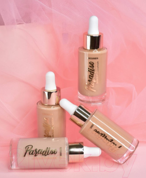 Изображение товара Тональный флюид Relouis Paradiso c сатиновым финишем тон 01А