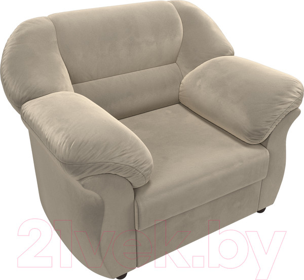 Изображение товара Кресло мягкое Лига Диванов Карнелла 240 / 105837 (микровельвет бежевый)