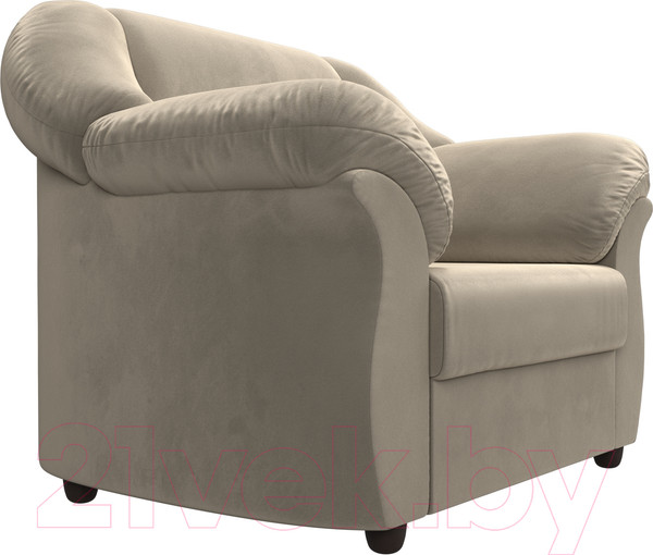 Изображение товара Кресло мягкое Лига Диванов Карнелла 240 / 105837 (микровельвет бежевый)