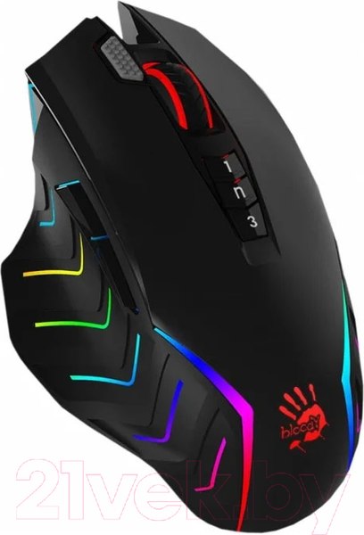 Изображение товара Мышь A4Tech Bloody J95s Stone (черный)