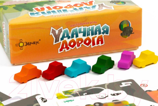 Изображение товара Настольная игра Эврикус Удачная дорога / BG-11045