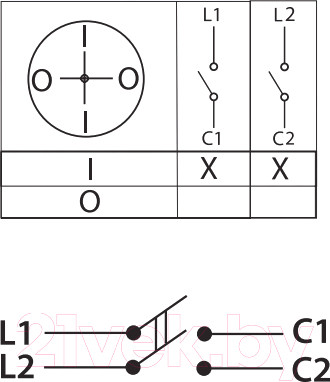 Изображение товара Выключатель пакетный TDM SQ0723-0028