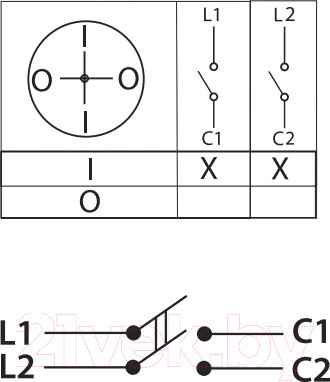 Изображение товара Выключатель пакетный TDM SQ0723-0027