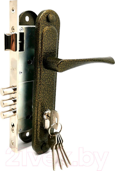 Изображение товара Замок врезной Зенит ЗВ4-85.3 / БП-00009162 (бронза)