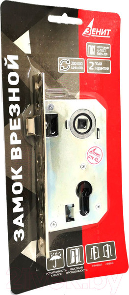 Изображение товара Замок врезной Зенит ЗВ7-60 / БП-00011619 (скин)