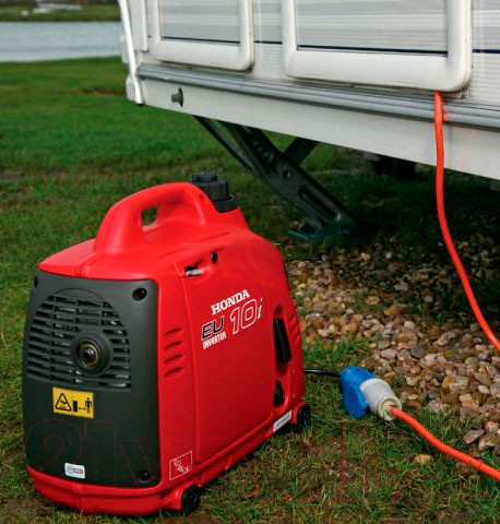 Изображение товара Инверторный генератор Honda EU10i-T1GW1