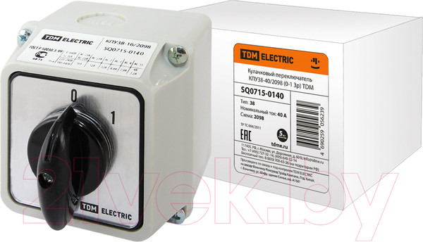Изображение товара Переключатель TDM SQ0715-0140