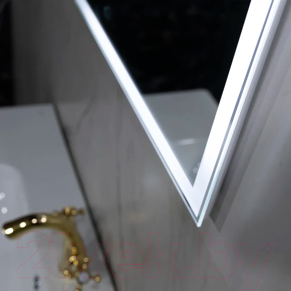 Изображение товара Зеркало Пекам Greta 50x60 / greta-50x60 (с подсветкой)