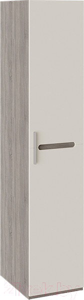 Изображение товара Шкаф-пенал ТриЯ Фьюжн ТД-260.07.01 (бежевый/дуб сонома трюфель)