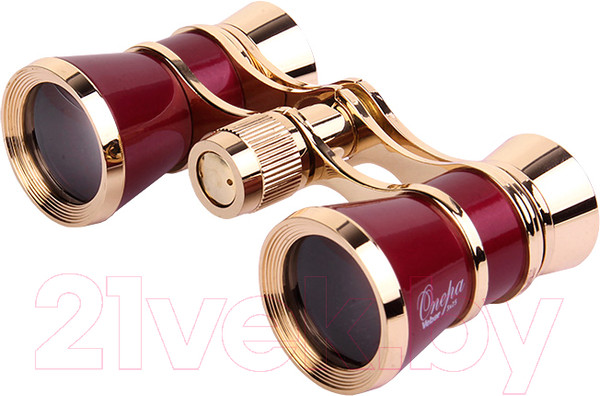 Изображение товара Театральный бинокль Veber БГЦ 3x25 B24 / 10993 (красный)