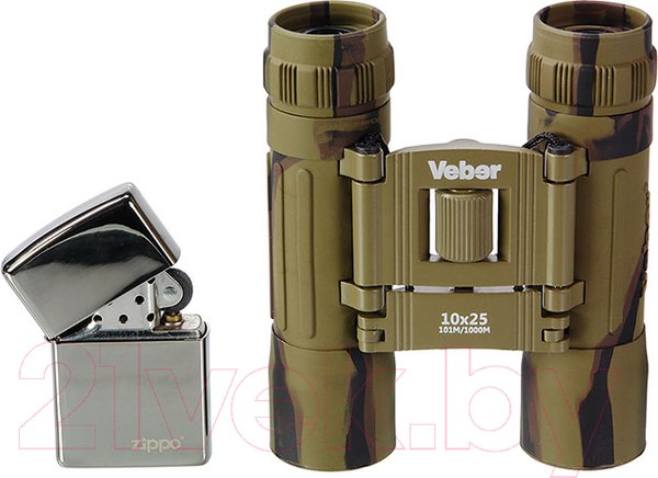 Изображение товара Бинокль Veber Sport БН 10x25 / 11006 (камуфляж)