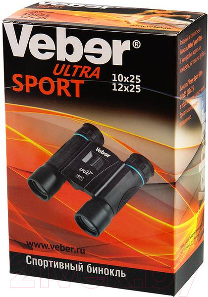 Изображение товара Бинокль Veber Ultra Sport БН 12x25 / 22297 (черный)