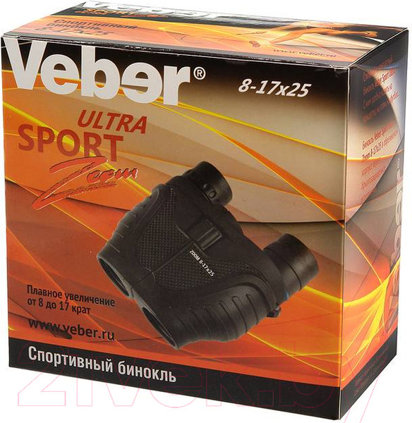 Изображение товара Бинокль Veber Ultra Sport БН 8-17x25 / 22299
