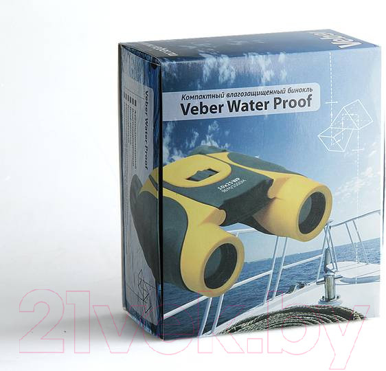 Изображение товара Бинокль Veber 10х25 WP / 20762 (черный)