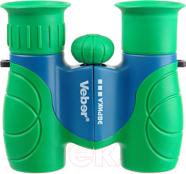 Изображение товара Бинокль Veber Эврика 6x21 G/B / 25520 (зеленый/синий)