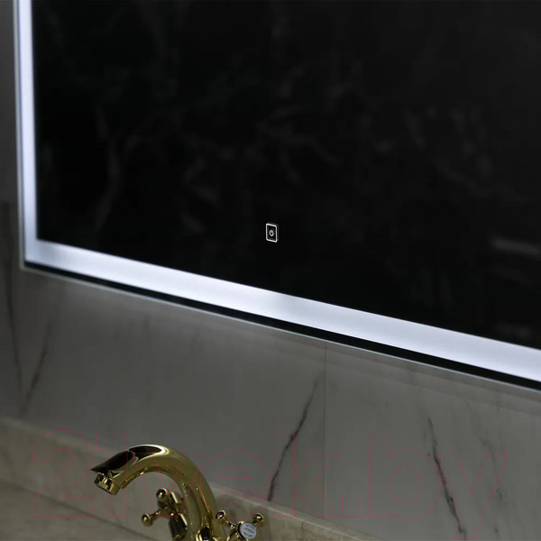 Изображение товара Зеркало Пекам Greta 80x80 / greta-80x80s (с подсветкой и сенсором на прикосновение)