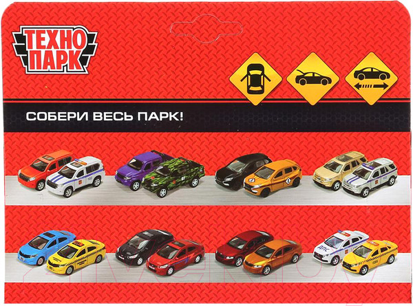 Изображение товара Автомобиль игрушечный Технопарк Land Rover Defender. Полиция / DEFENDER-12POL-WH