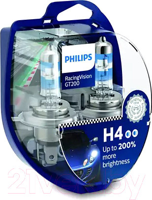 Изображение товара Комплект автомобильных ламп Philips 12342RGTS2 (2шт)