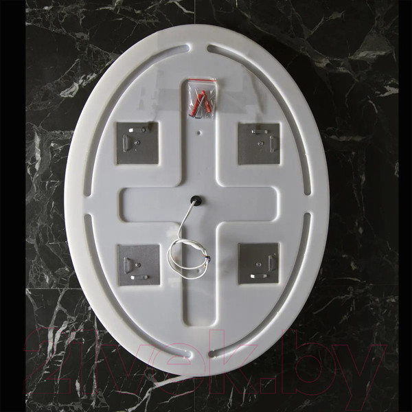 Изображение товара Зеркало Пекам Vesta 75x90 / Vesta-75x90sp (с подсветкой, подогревом и сенсором на прикосновение)