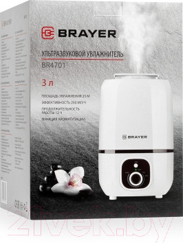 Изображение товара Ультразвуковой увлажнитель воздуха Brayer BR4701