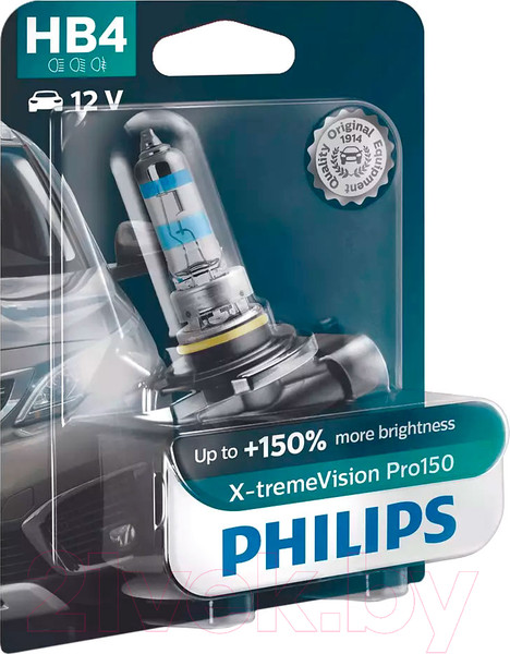 Изображение товара Автомобильная лампа Philips HB4 9006XVPB1
