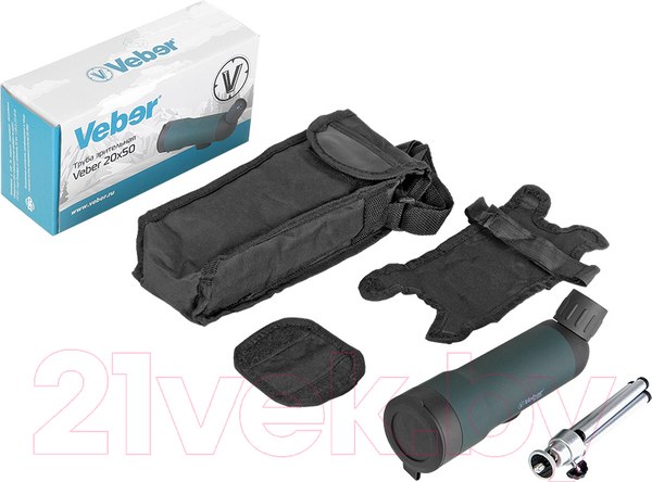 Изображение товара Подзорная труба Veber 20x50 / 25963