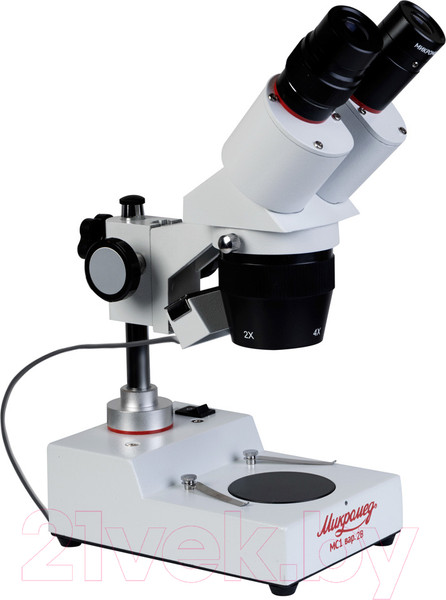 Изображение товара Микроскоп оптический Микромед МС-1 2B 2х/4х / 10554