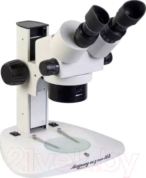 Изображение товара Микроскоп оптический Микромед МС-3-Zoom LED / 10571
