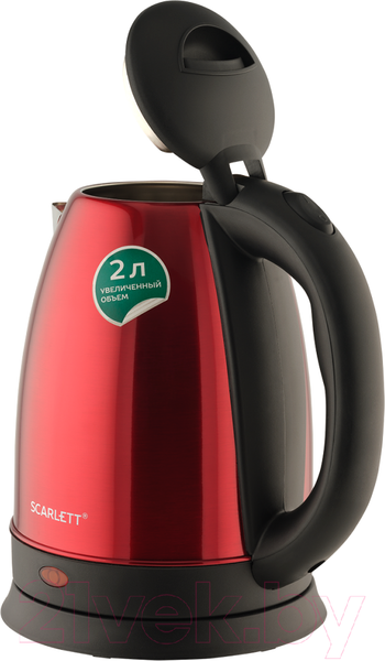 Изображение товара Электрочайник Scarlett SC-EK21S76 (красный)