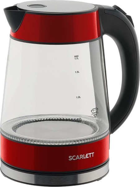 Изображение товара Электрочайник Scarlett SC-EK27G79 (красный)
