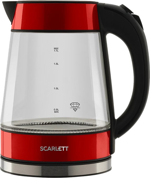 Изображение товара Электрочайник Scarlett SC-EK27G79 (красный)