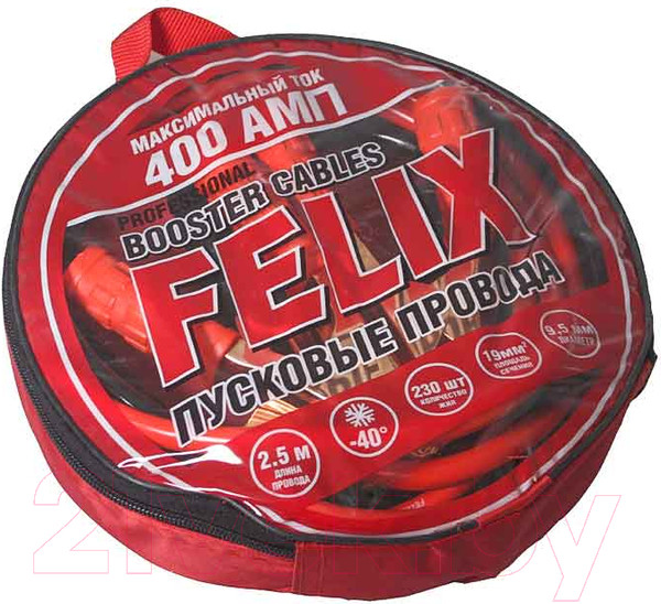 Изображение товара Стартовые провода FELIX 411040107 (400A)