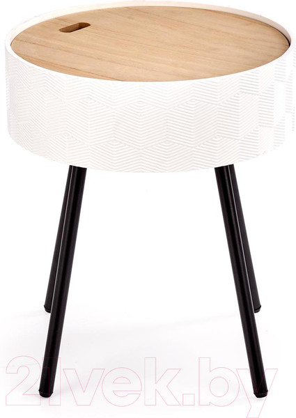 Изображение товара Журнальный столик Halmar Aura (белый матовый)