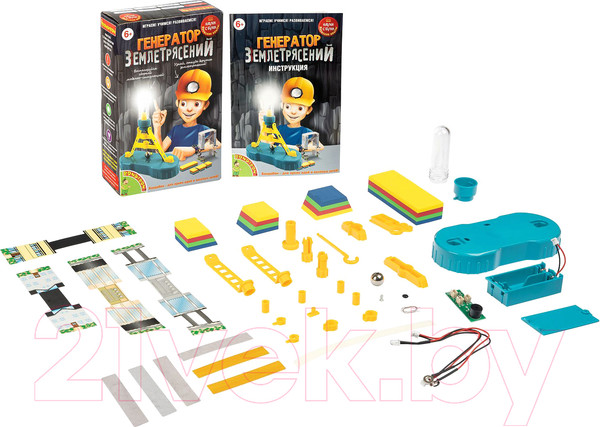 Изображение товара Научная игра Bondibon Японские опыты. Генератор землетрясений / ВВ4729