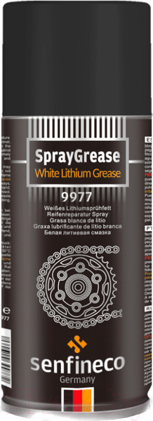Изображение товара Смазка техническая Senfineco Spray Grease (450мл, белый)